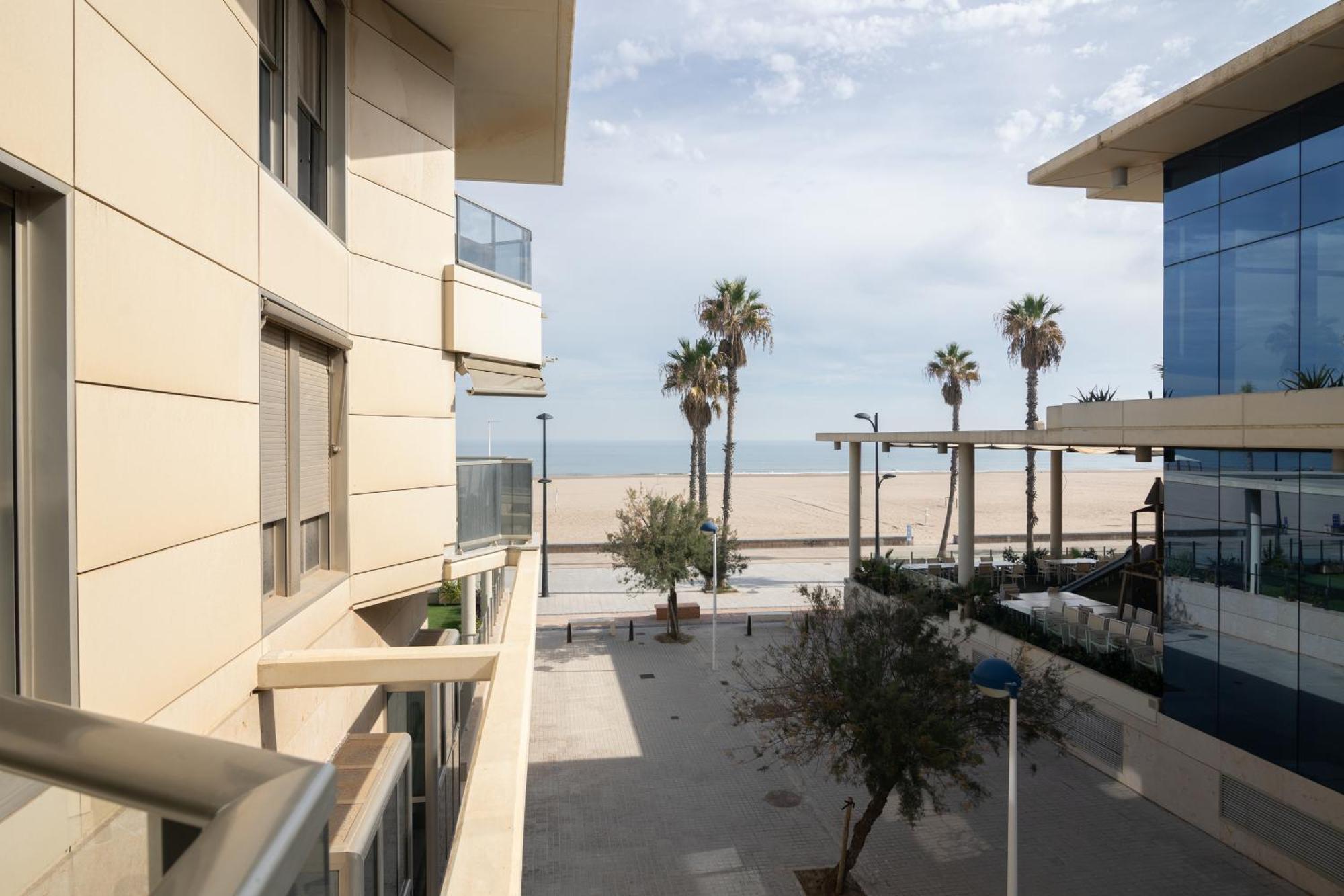 Fivestepstosea - Beach Apartment Valencia Exterior foto
